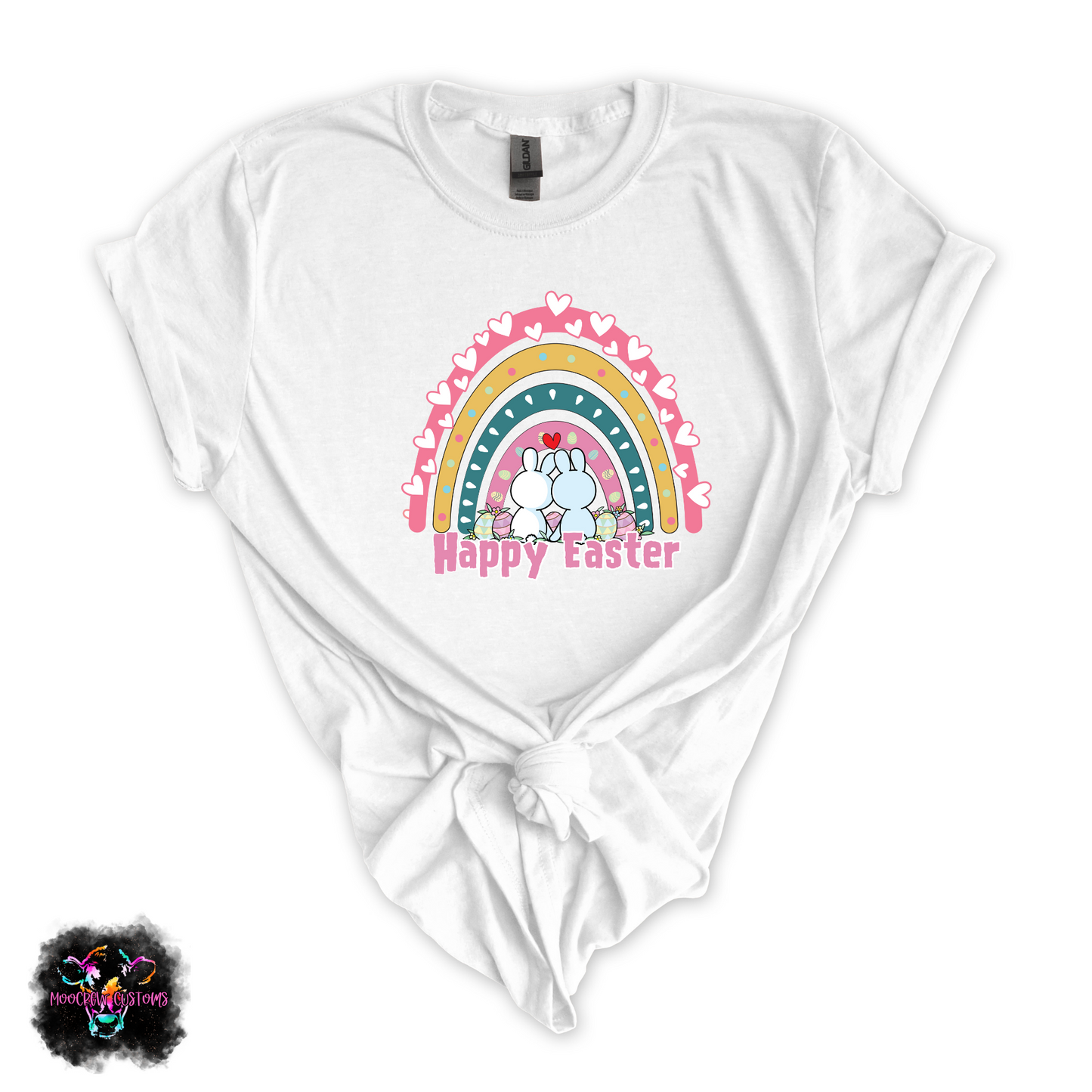 Happy Easter Rainbow Tshirt