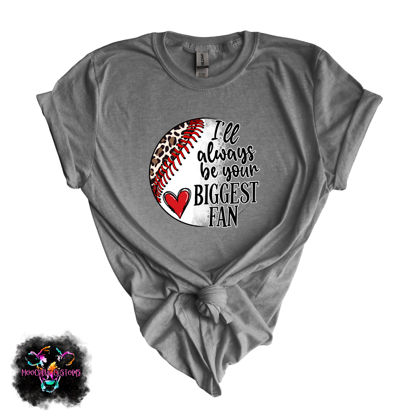 Biggest Fan Baseball Tshirt